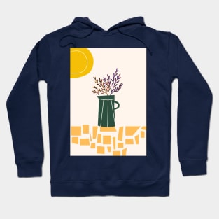 flowers in a vase Hoodie